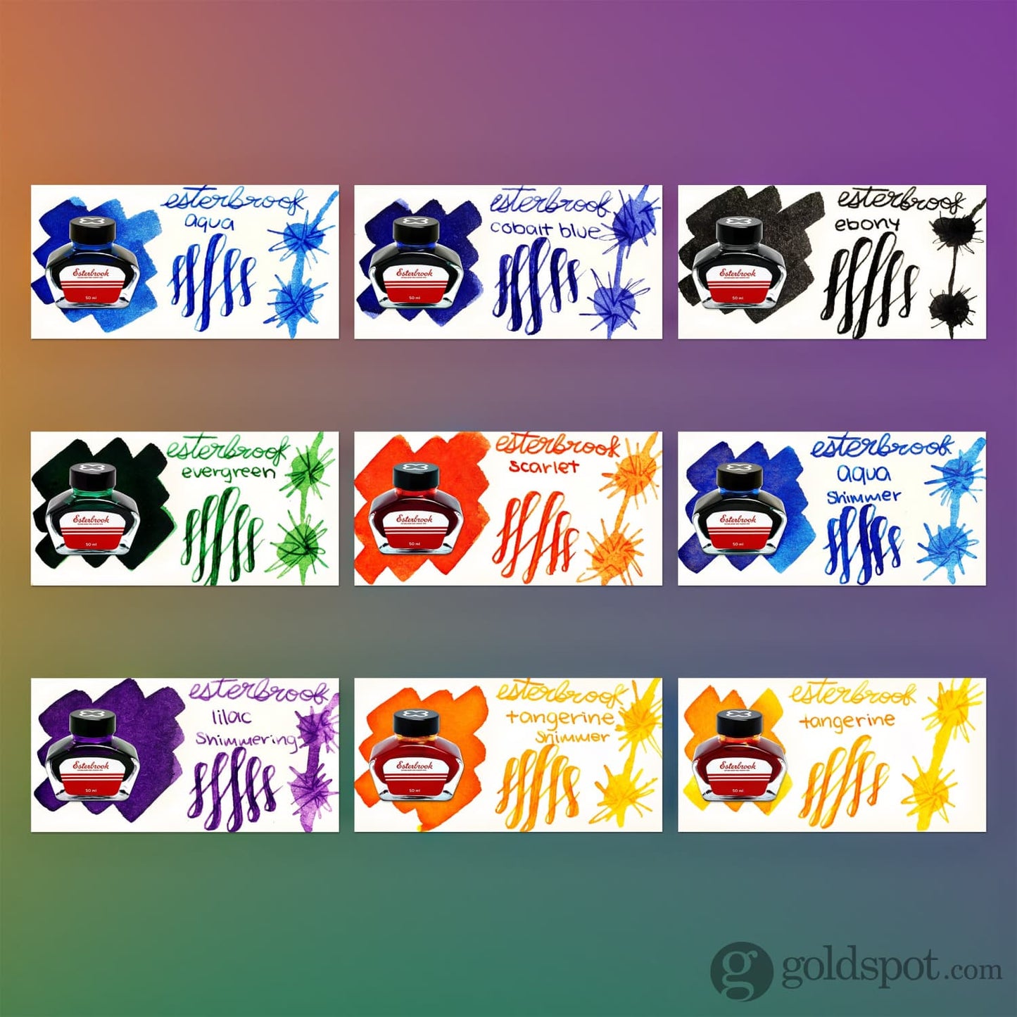 Esterbrook Bottled Ink in Evergreen - 50mL Bottled Ink