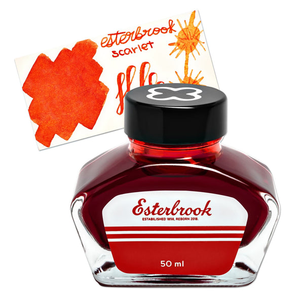 Esterbrook Bottled Ink in Scarlet - 50mL Bottled Ink