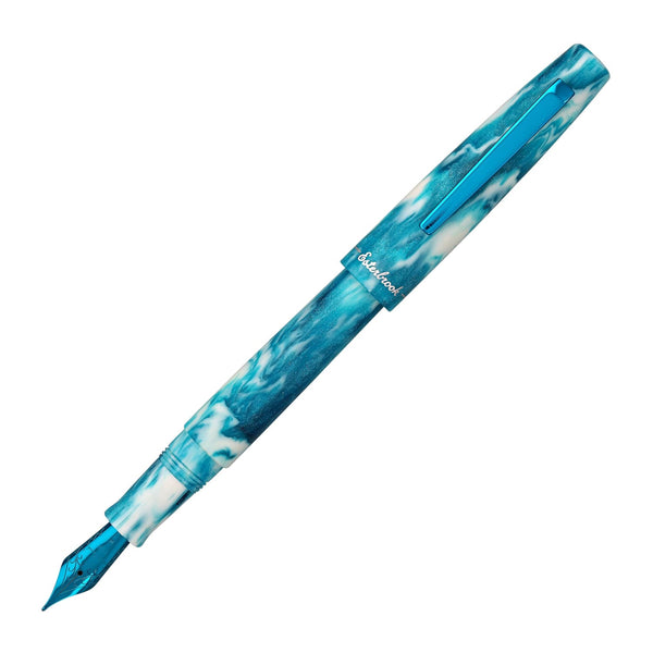 Esterbrook Camden Northern Lights Fountain Pen in Manitoba Blue Fountain Pen