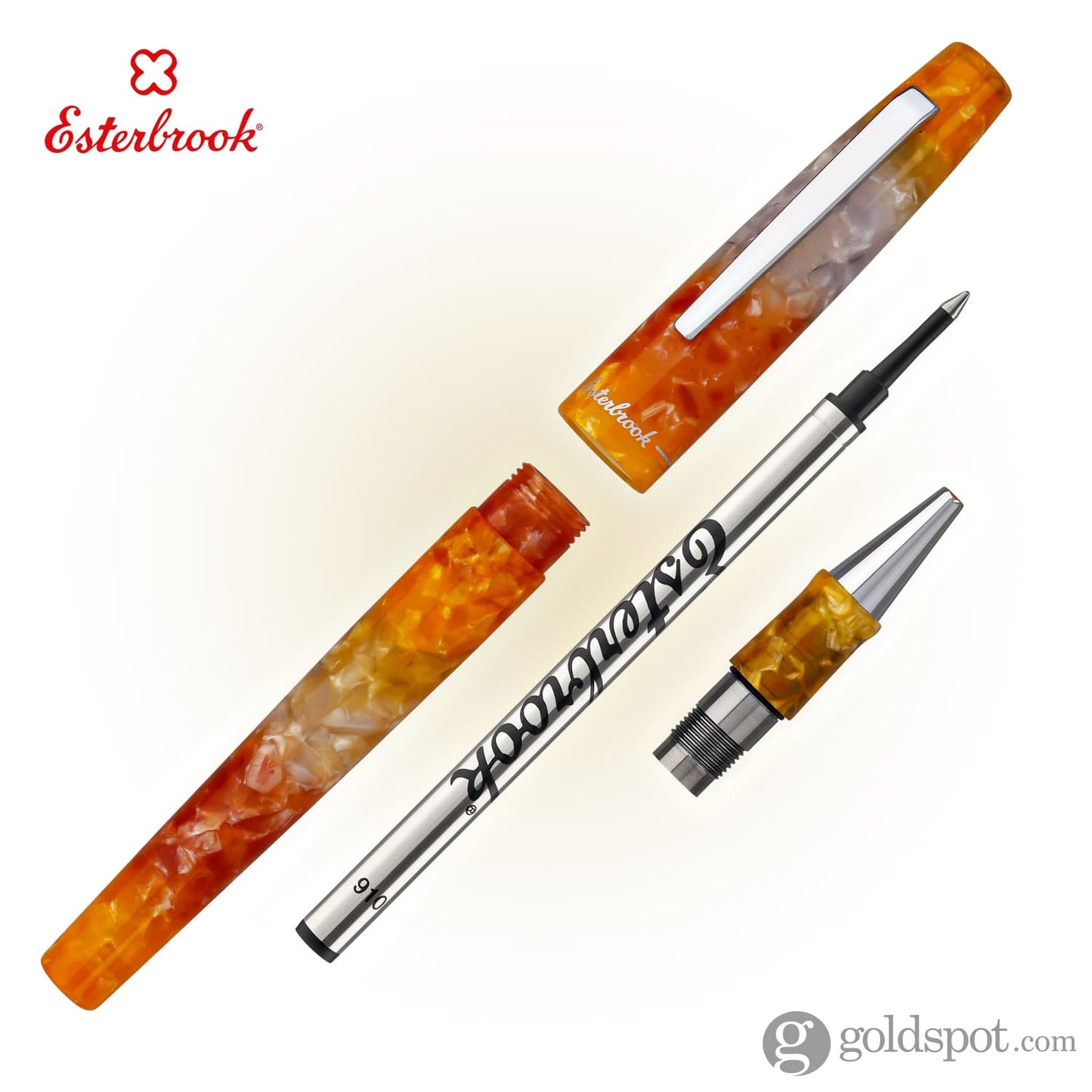 Esterbrook Camden Rollerball Pen in Oktoberfest with Palladium Trim Rollerball Pen