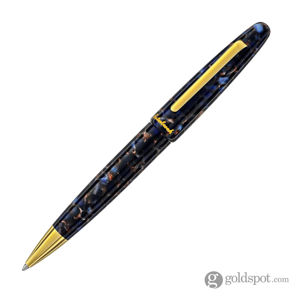 Esterbrook Estie Ballpoint Pen in Nouveau Blue Gold Ballpoint Pens