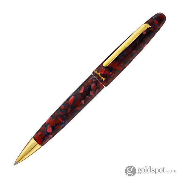 Esterbrook Estie Ballpoint Pen in Scarlet with Gold Trim Ballpoint Pen