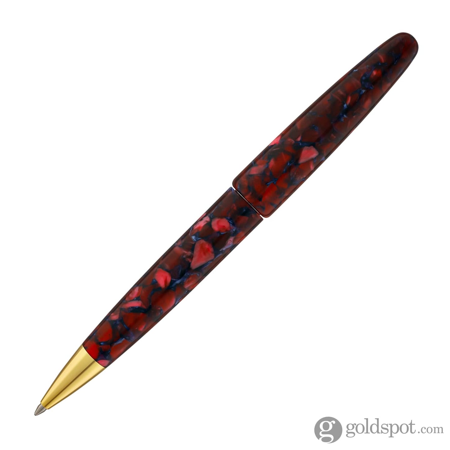 Esterbrook Estie Ballpoint Pen in Scarlet with Gold Trim Ballpoint Pen