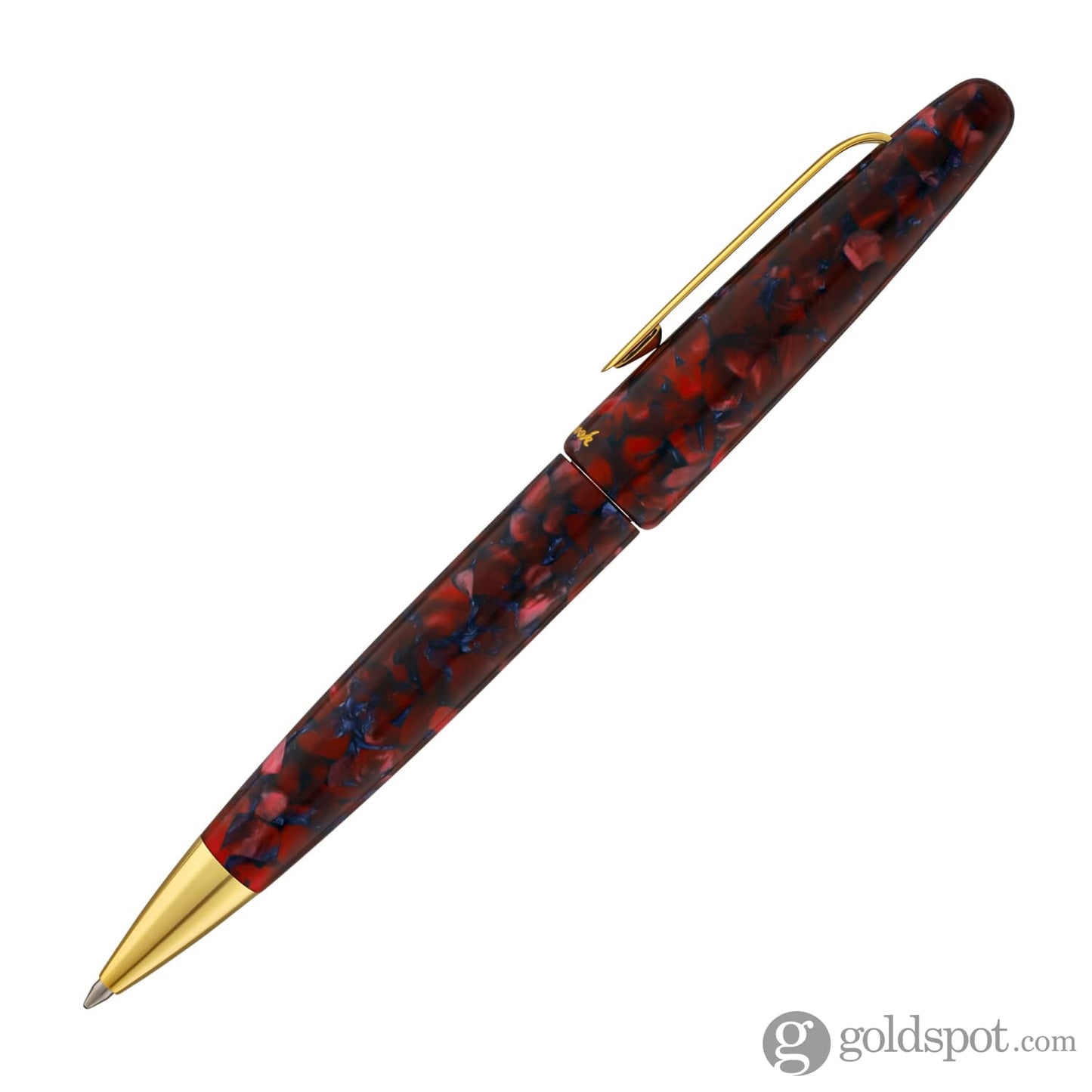 Esterbrook Estie Ballpoint Pen in Scarlet with Gold Trim Ballpoint Pen