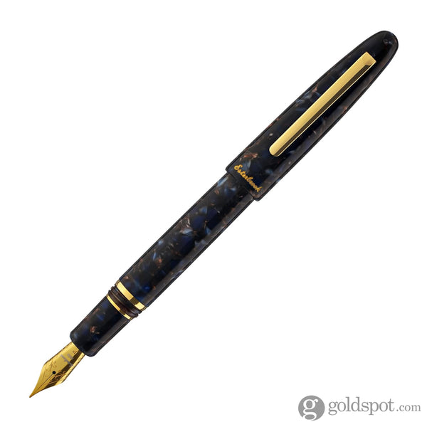 Esterbrook Estie Fountain Pen in Nouveau Blue Architect / Gold Fountain Pen