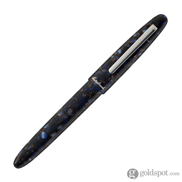 Esterbrook Estie Rollerball Pen in Nouveau Blue Silver Rollerball Pen