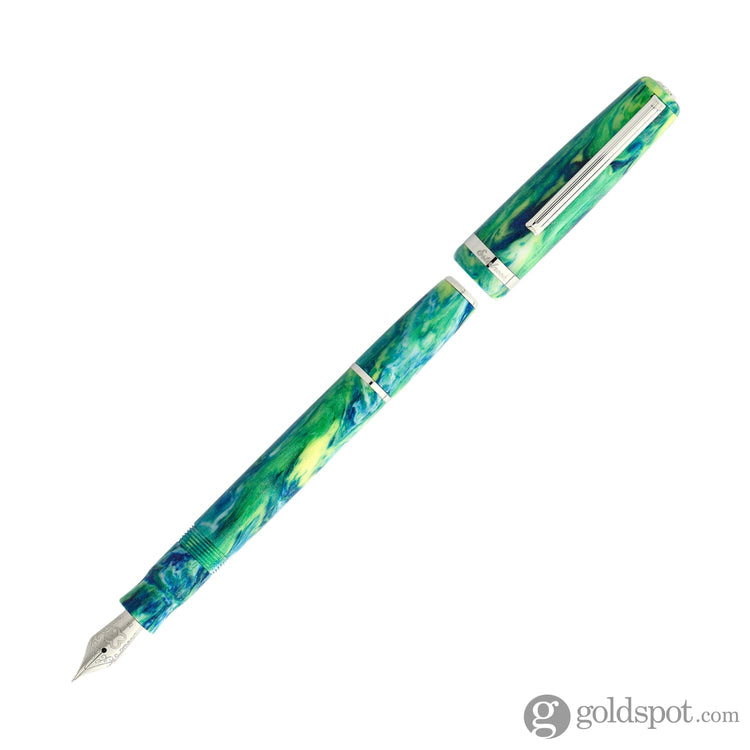 Esterbrook JR Paradise Fountain Pen in Beleza Italic / Silver Fountain Pen