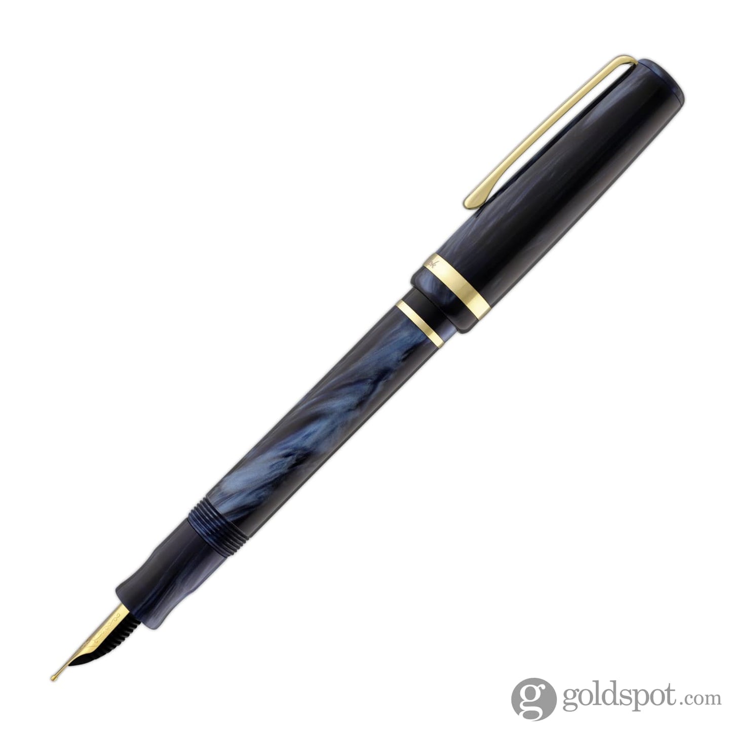 Esterbrook JR Pocket Fountain Pen in Capri Blue with Gold Trim Fountain Pen