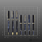 Esterbrook JR Pocket Fountain Pen in Capri Blue with Gold Trim Fountain Pen
