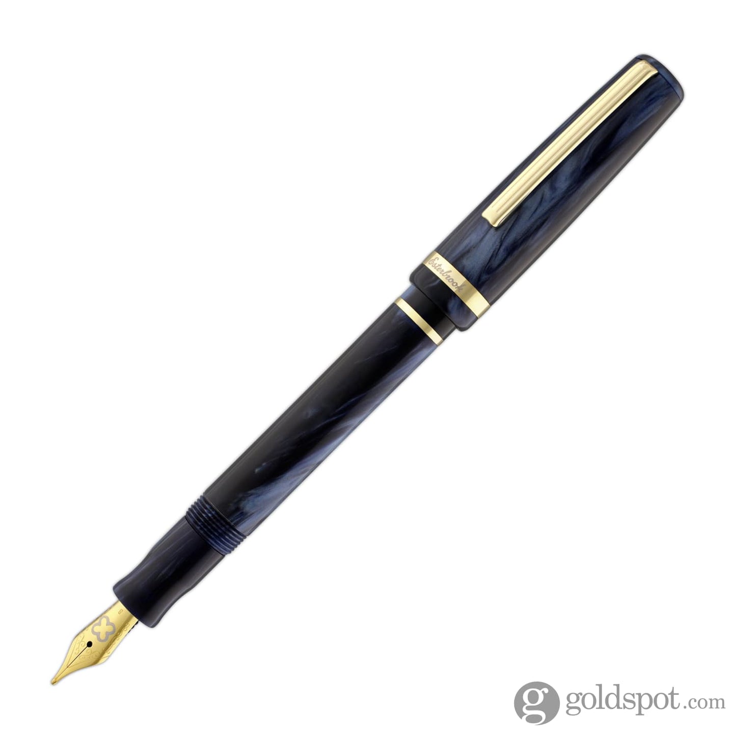 Esterbrook JR Pocket Fountain Pen in Capri Blue with Gold Trim Fountain Pen