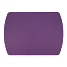 Girologio Repurposed Leather Writing Mat in Purple Accessories