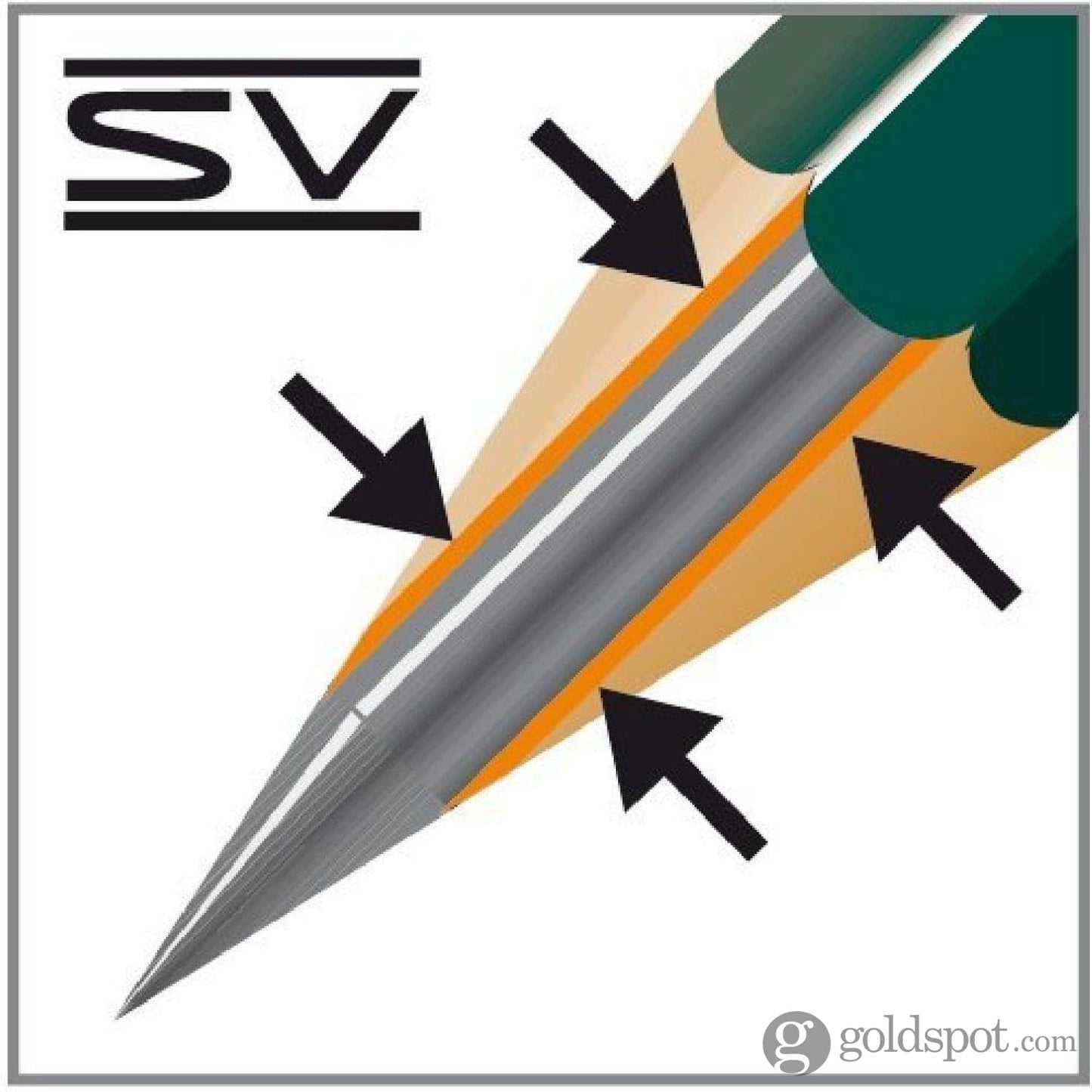 Faber-Castell 9000 Graphite Pencil - HB - Box of 12 Pencil