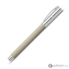 Faber-Castell Ambition OpArt Fountain Pen in White Sand - Medium Point Ballpoint Pen