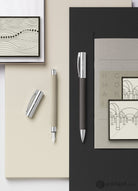 Faber-Castell Ambition OpArt Fountain Pen in White Sand - Medium Point Ballpoint Pen