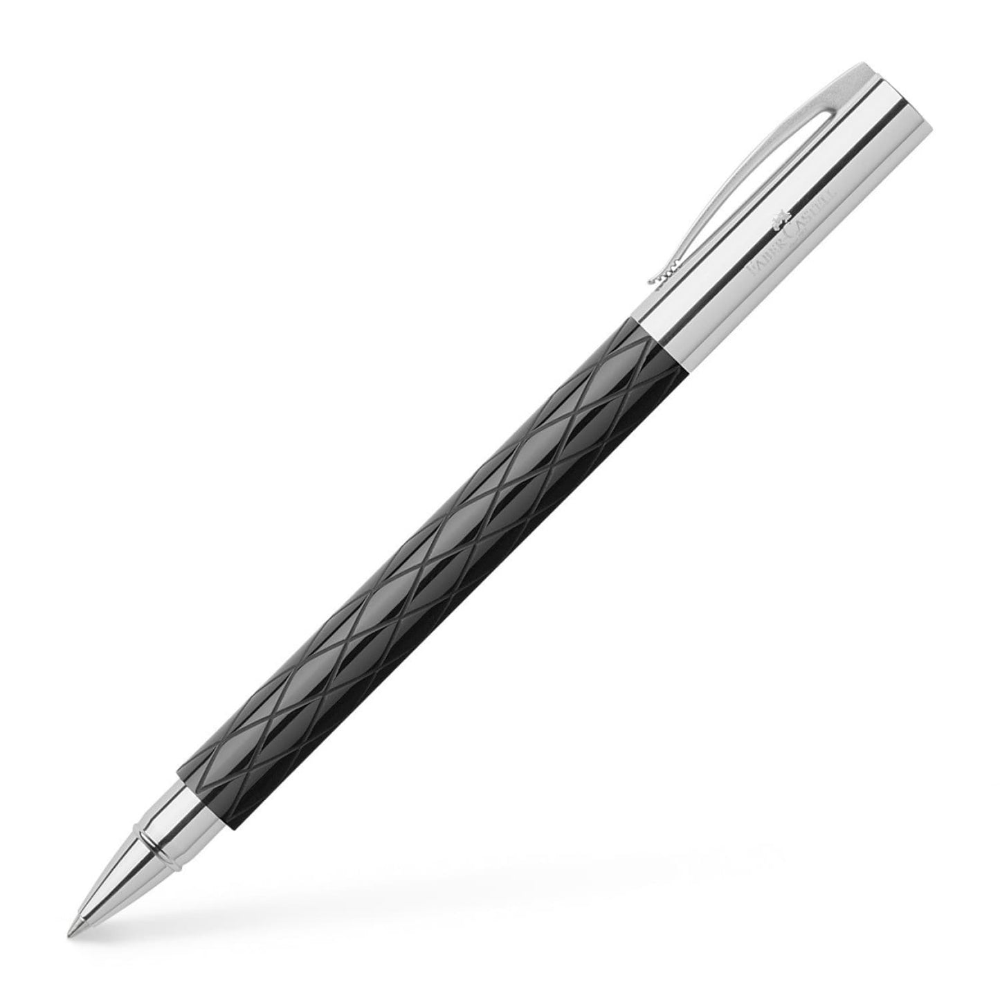 Faber-Castell Ambition Rhombus Rollerball Pen in Black Rollerball Pen