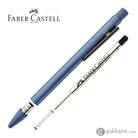 Faber-Castell Design Neo Slim Aluminum Ballpoint Pen in Dark Blue Ballpoint Pen