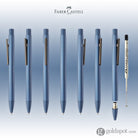 Faber-Castell Design Neo Slim Aluminum Ballpoint Pen in Dark Blue Ballpoint Pen