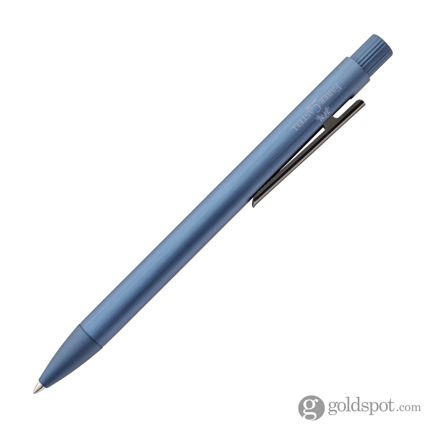 Faber-Castell Design Neo Slim Aluminum Ballpoint Pen in Dark Blue Ballpoint Pen