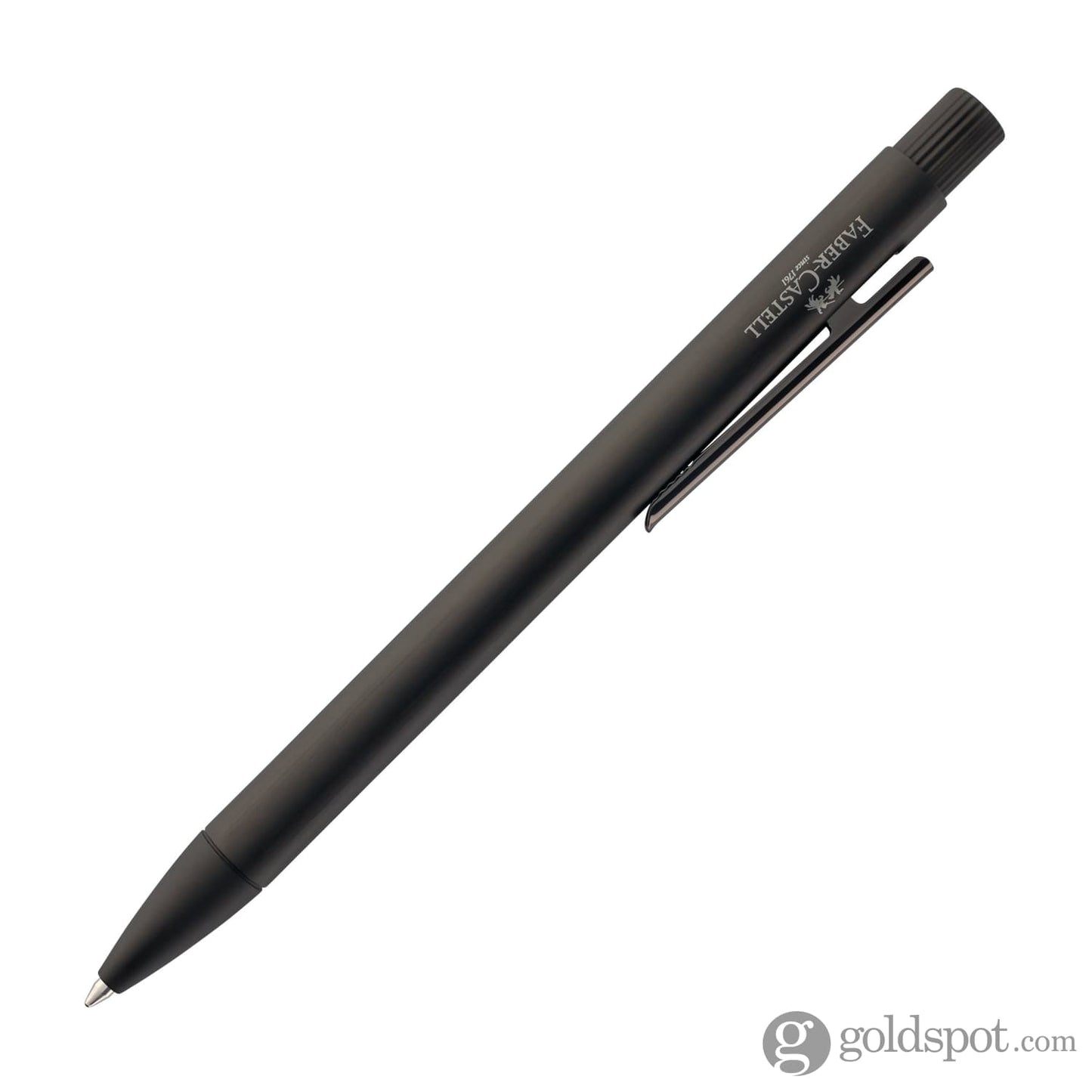 Faber-Castell Design Neo Slim Aluminum Ballpoint Pen in Gunmetal Ballpoint Pen