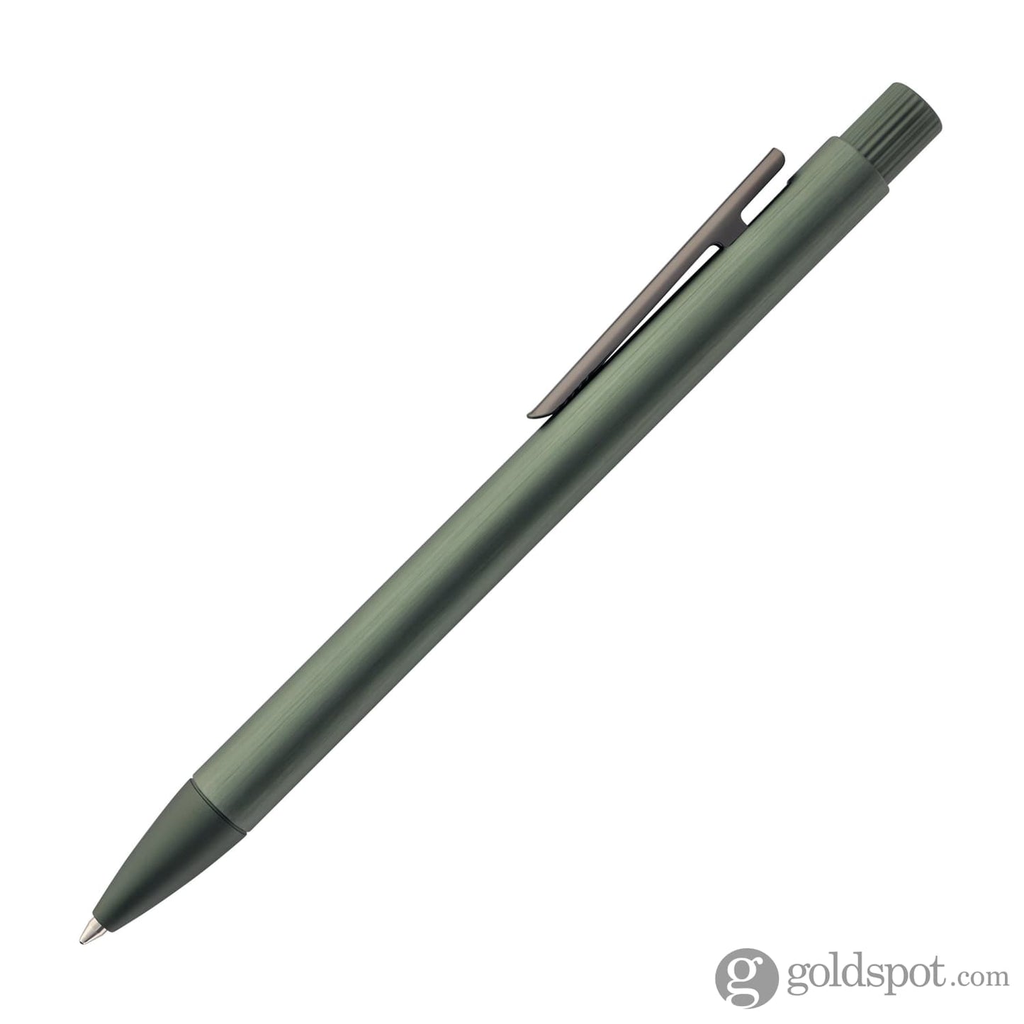 Faber-Castell Design Neo Slim Aluminum Ballpoint Pen in Olive Green Ballpoint Pen