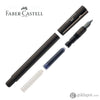 Faber-Castell Design Neo Slim Aluminum Fountain Pen in Gunmetal Fountain Pen