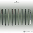 Faber-Castell Design Neo Slim Aluminum Fountain Pen in Olive Green Fountain Pen