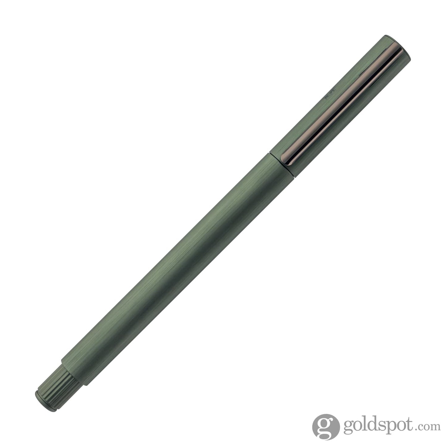 Faber-Castell Design Neo Slim Aluminum Fountain Pen in Olive Green Fountain Pen