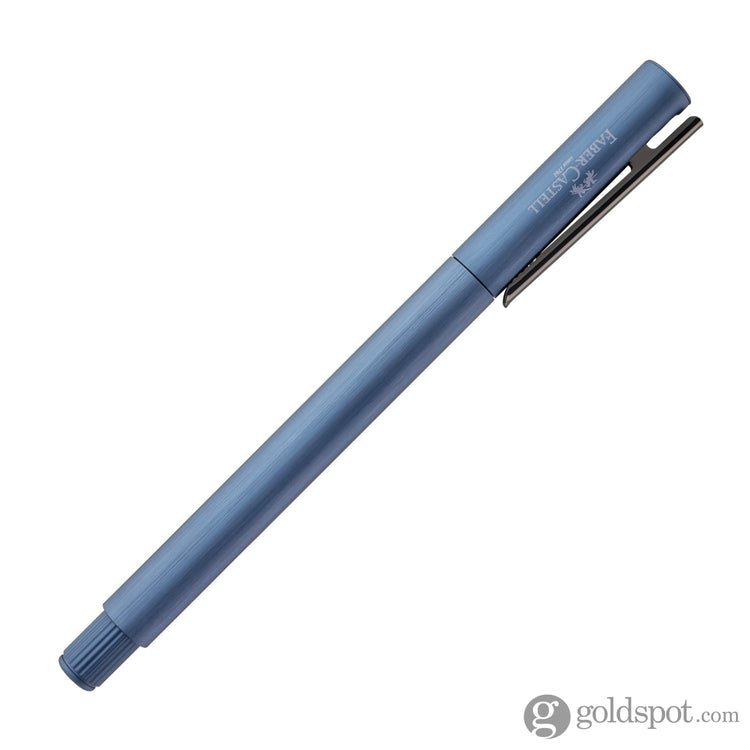 Faber-Castell Design Neo Slim Aluminum Rollerball Pen in Dark Blue Rollerball Pen