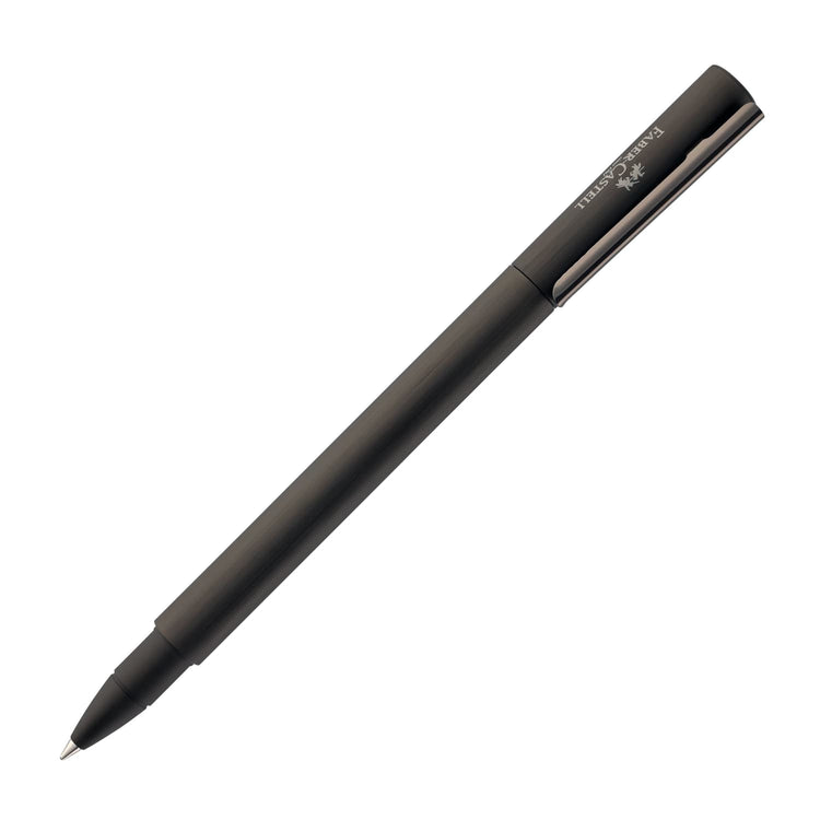 Faber-Castell Design Neo Slim Aluminum Rollerball Pen in Gunmetal Rollerball Pen