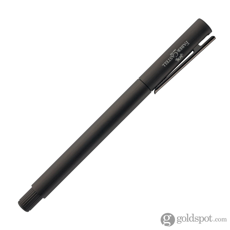 Faber-Castell Design Neo Slim Aluminum Rollerball Pen in Gunmetal Rollerball Pen