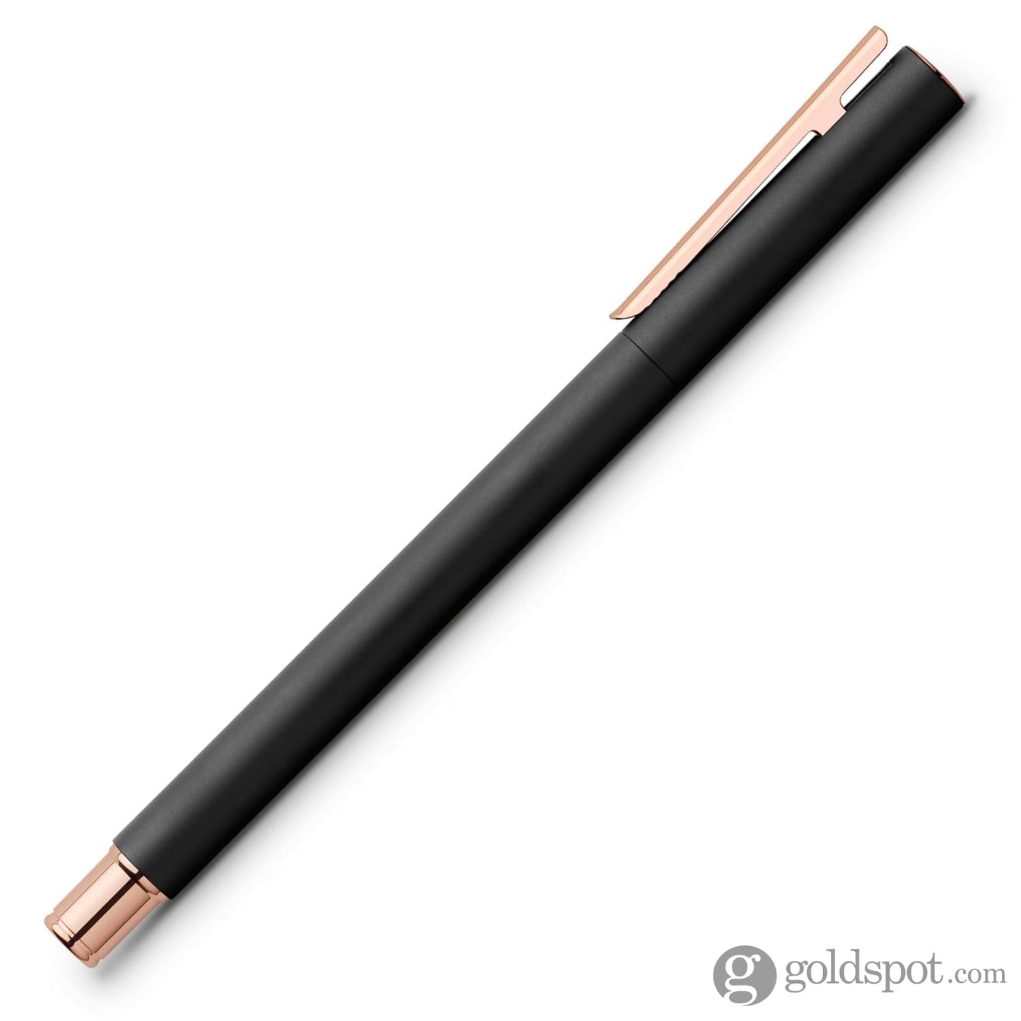 Faber-Castell Design Neo Slim Fountain Pen in Black Matte and Rose Gold Fountain Pen
