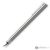 Faber-Castell Design Neo Slim Fountain Pen in Stainless Steel Polished Extra Fine Fountain Pen