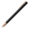Faber-Castell Design Neo Slim Rollerball Pen in Black Matte and Rose Gold Pen