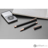 Faber-Castell Design Neo Slim Rollerball Pen in Black Matte and Rose Gold Pen