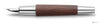 Faber-Castell E-Motion Fountain Pen in Wood & Chrome Dark Brown Fountain Pen