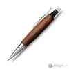 Faber-Castell E-Motion Mechanical Pencil in Wood & Chrome Brown - 1.4mm Mechanical Pencil