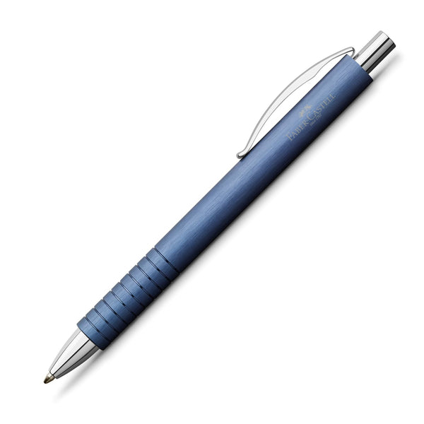 Faber-Castell Essentio Ballpoint Pen in Aluminum Blue Pen