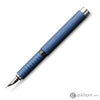 Faber-Castell Essentio Fountain Pen in Aluminum Blue Medium Fountain Pen