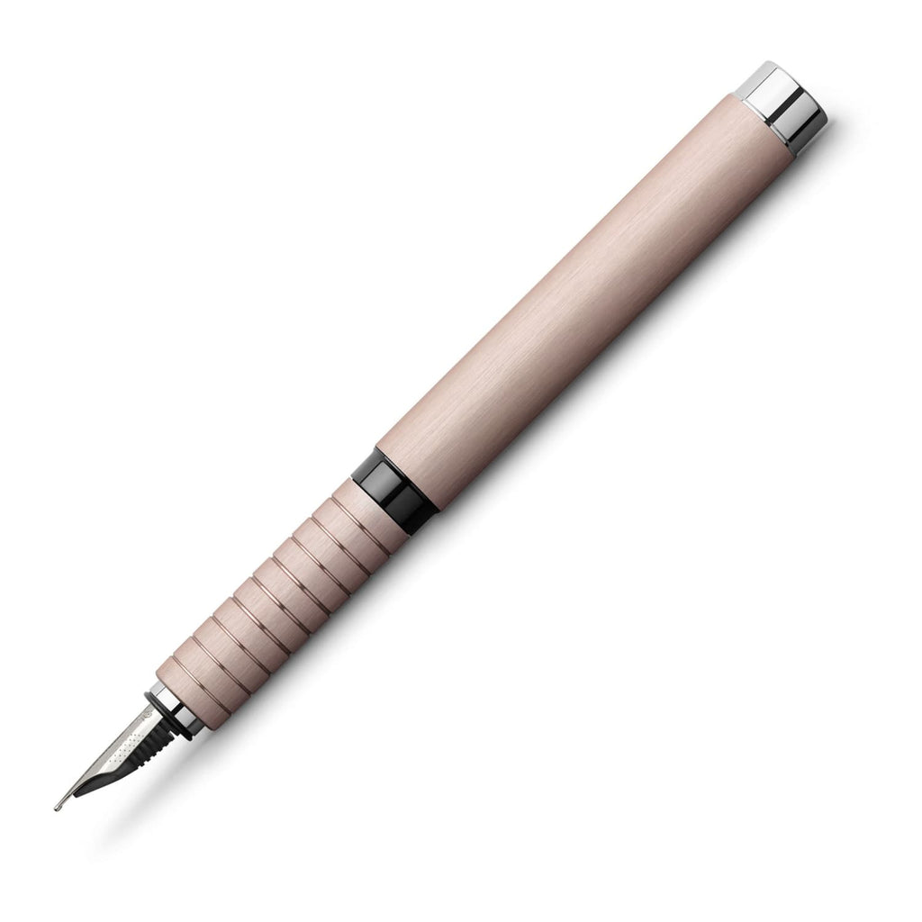 Faber-Castell Essentio Fountain Pen in Aluminum Rose Fountain Pen