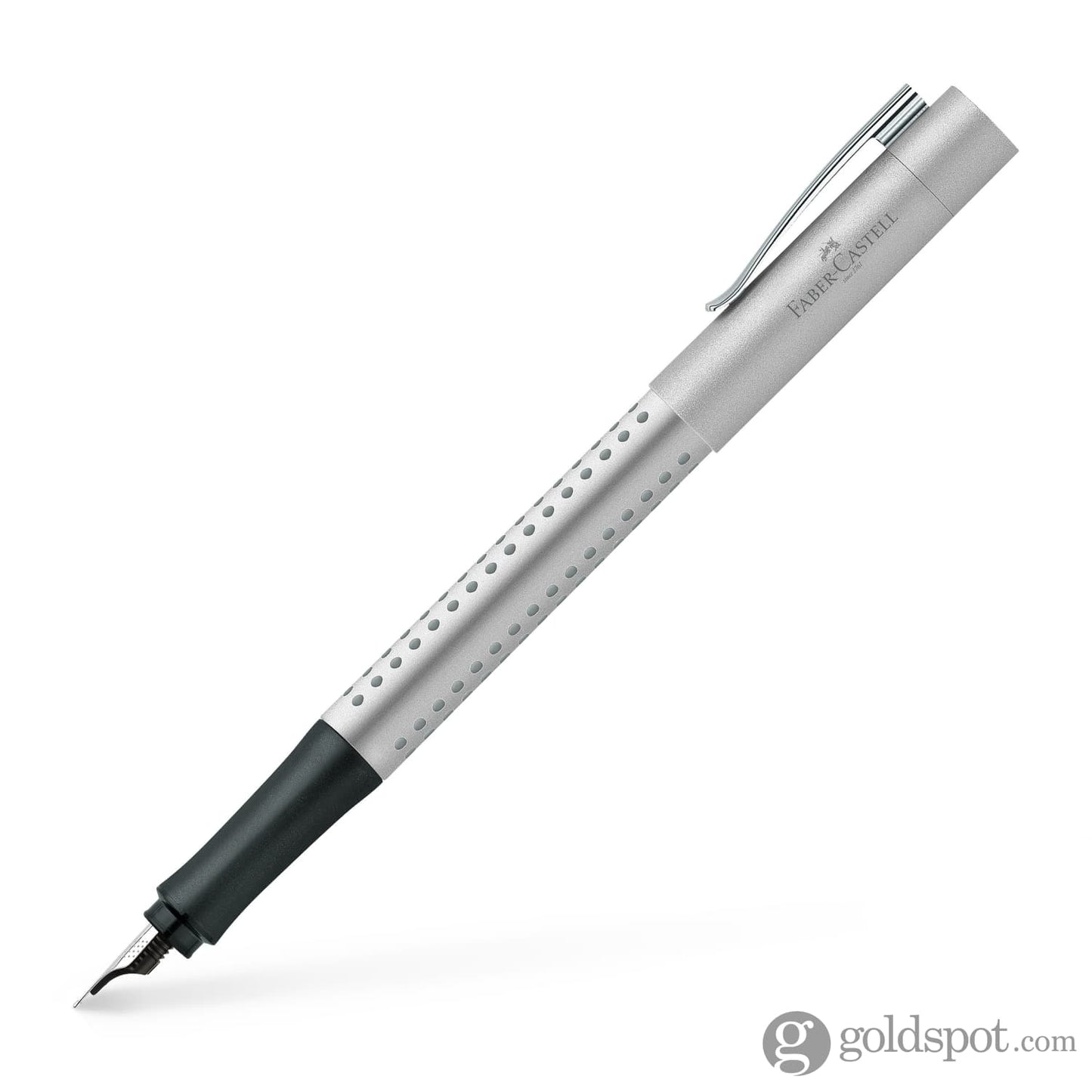 Faber-Castell Grip 2011 Fountain Pen in Silver Fountain Pen