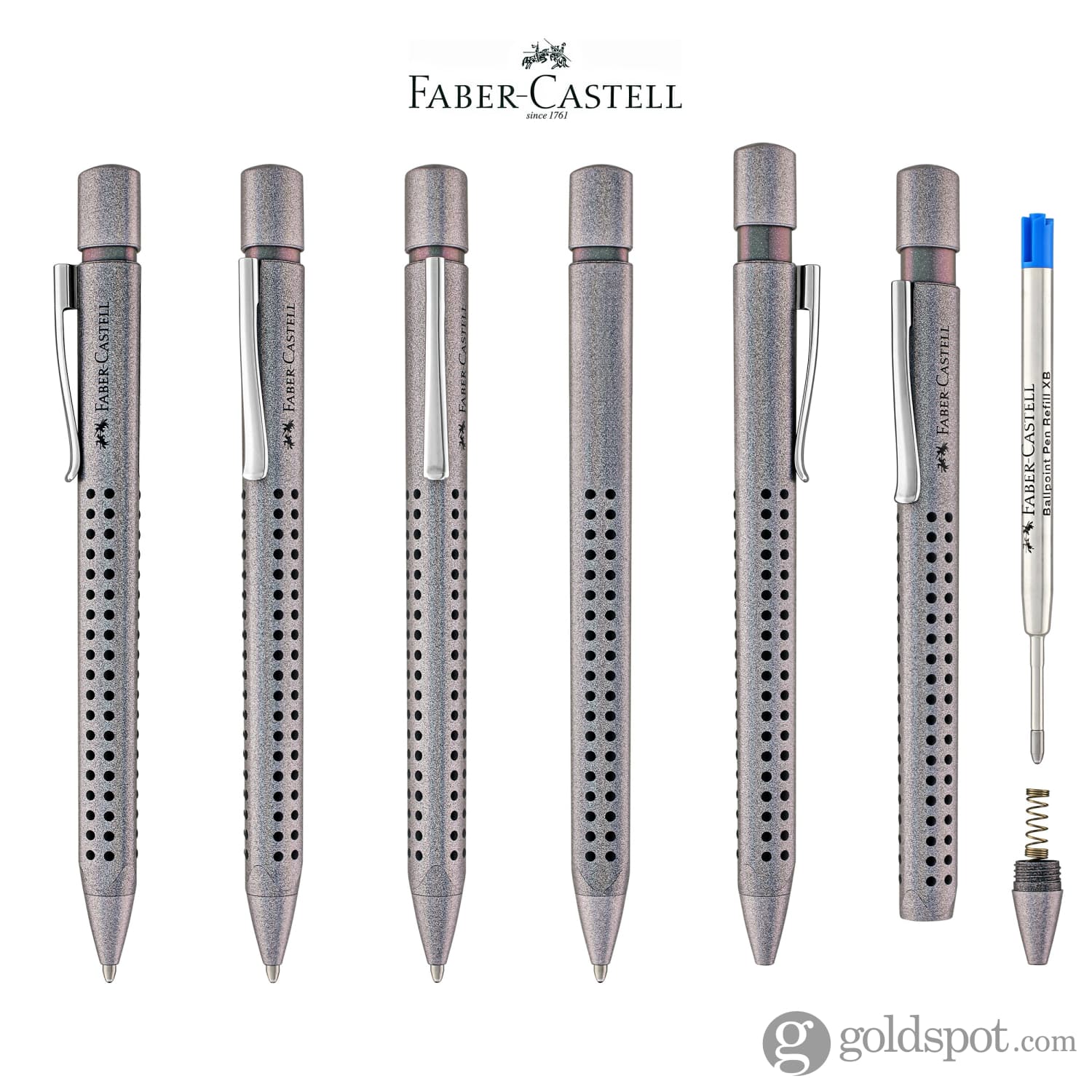 Faber-Castell - Stilografica Grip Edition Glam