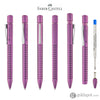 Faber-Castell Grip Ballpoint Pen in Violet Glam Ballpoint Pen