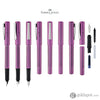 Faber-Castell Grip Fountain Pen in Violet Glam Fountain Pen