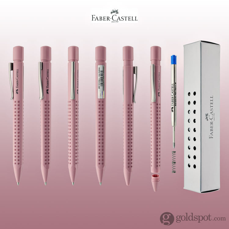 Faber-Castell Grip Harmony Ballpoint Pen in Rose Shadows Ballpoint Pen