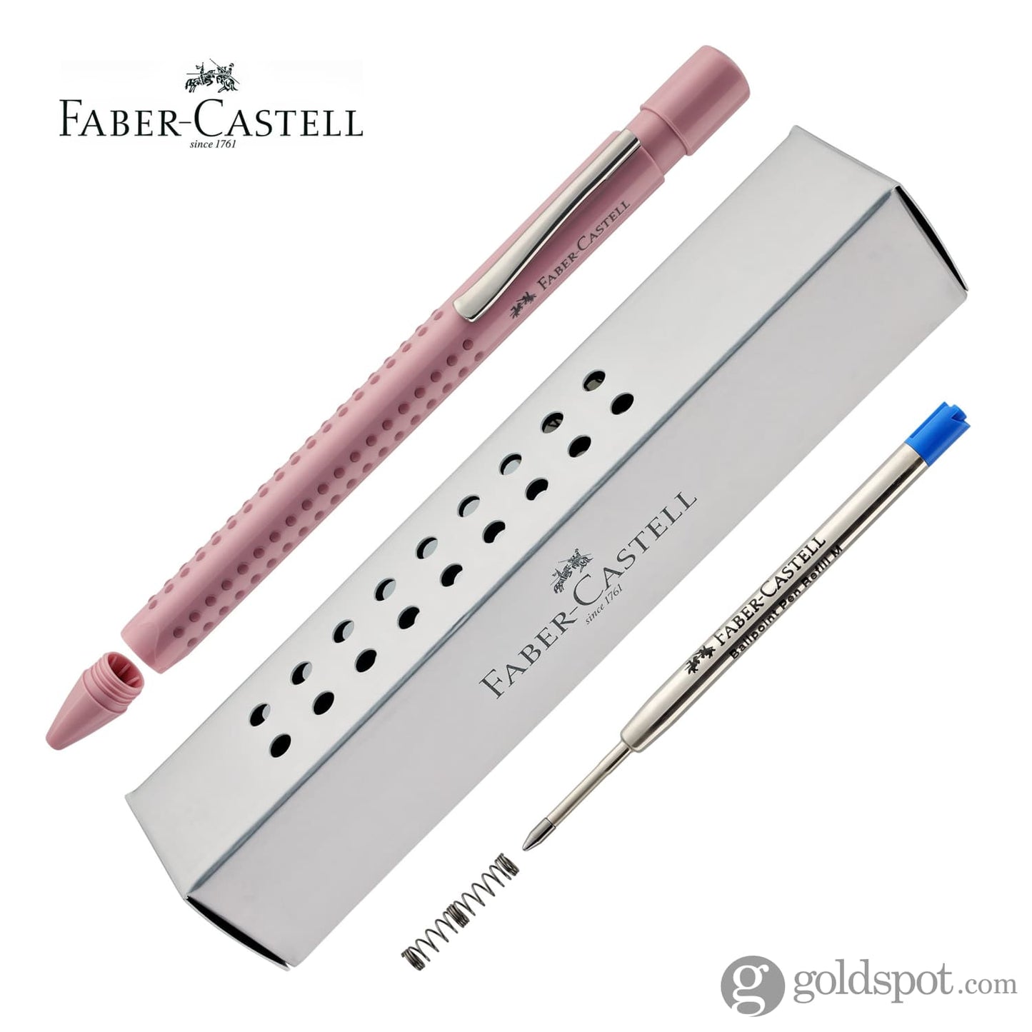 Faber-Castell Grip Harmony Ballpoint Pen in Rose Shadows Ballpoint Pen