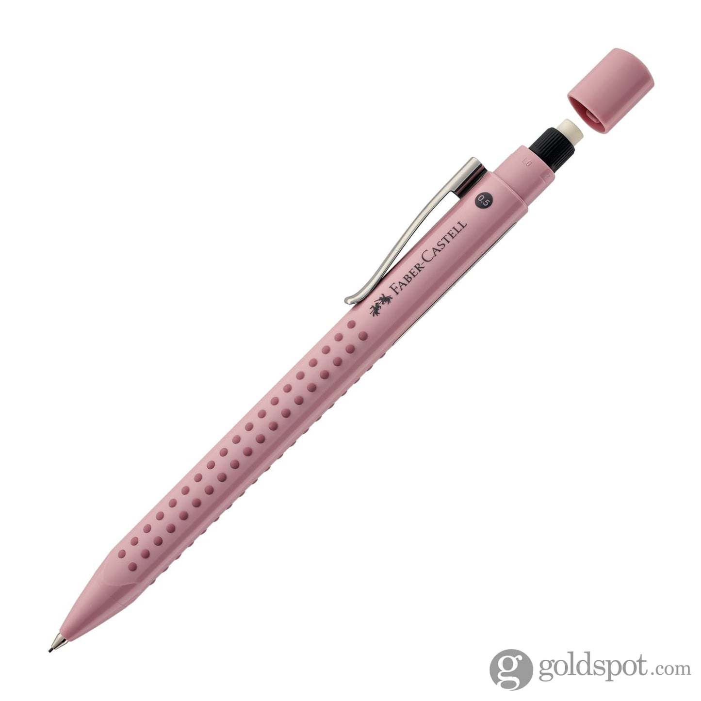 Faber-Castell Grip Harmony Mechanical Pencil in Rose Shadows - 0.5mm Ballpoint Pen