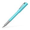 Faber Castell Grip Pearl Fountain Pen in Pearl Turquoise Fountain Pen