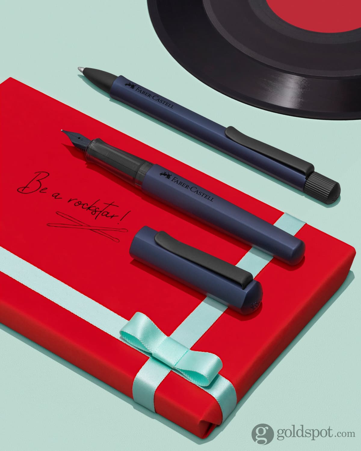 Faber-Castell Hexo Fountain Pen in Blue Fountain Pen