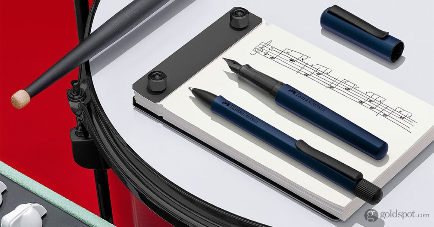 Faber-Castell Hexo Fountain Pen in Blue Fountain Pen