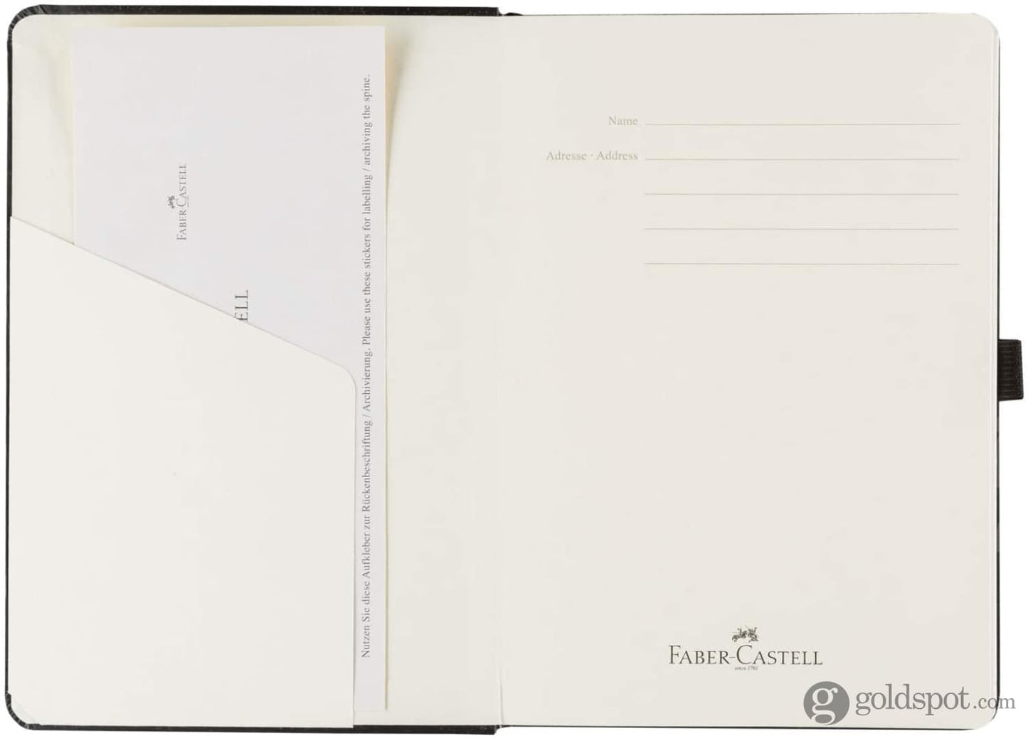 Faber-Castell Notebook in Black - A5 Notebook